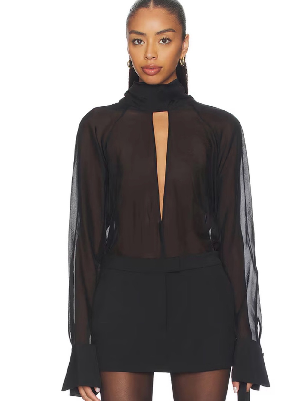 Brand new L'Academie Aiden Top in Black